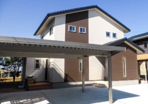 クレバリーホーム米子店・鳥取中央店の外観施工事例