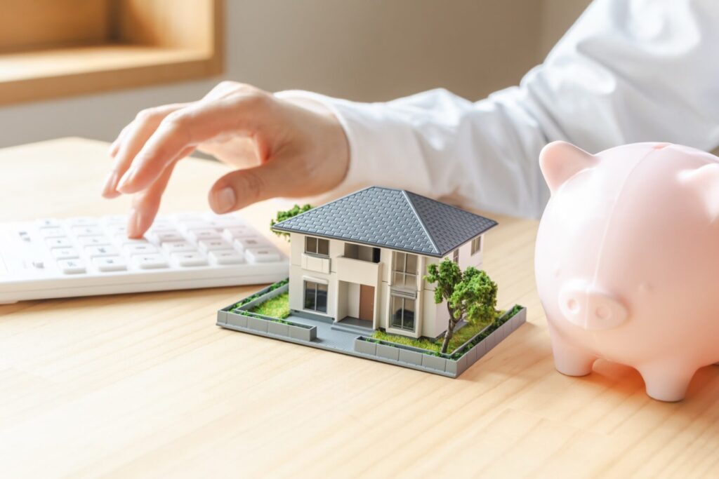 家の貯蓄のイメージ